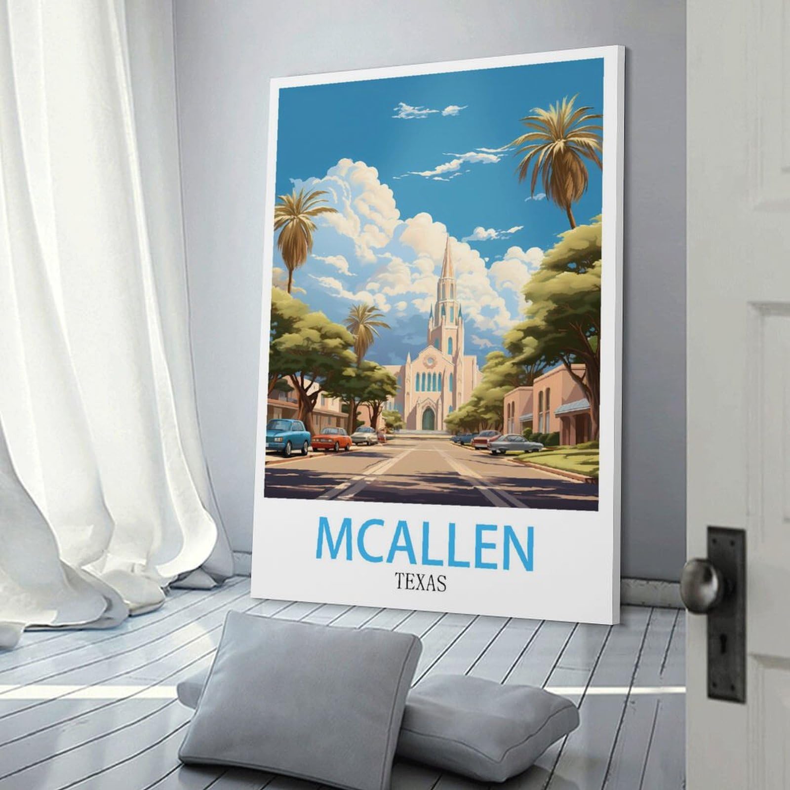 Amazon.com: Mcallen Texas Vintage Travel Posters 12x18inch(30x45cm